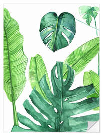 Wall sticker Tropical leaves