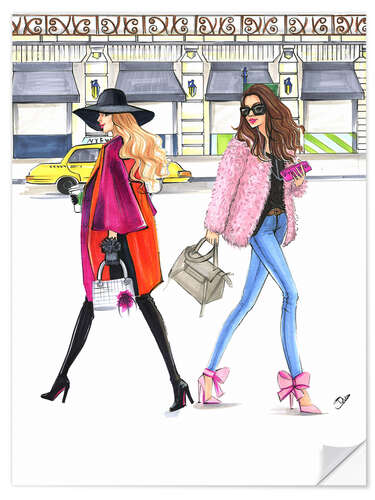 Wall sticker City Shopping