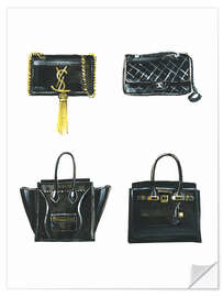 Autocolante decorativo Handbags collection