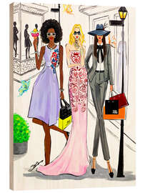 Puutaulu Shopping day - Rongrong DeVoe