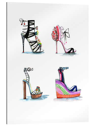 Gallery print Designer shoes