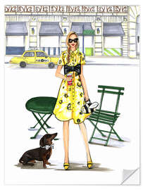 Selvklebende plakat New York design