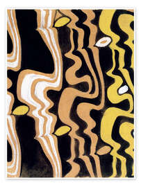 Wandbild  Textil-Design - Charles Rennie Mackintosh