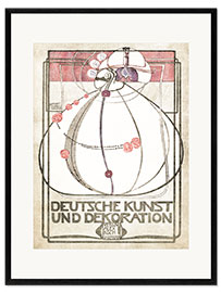 Framed art print German art and decoration