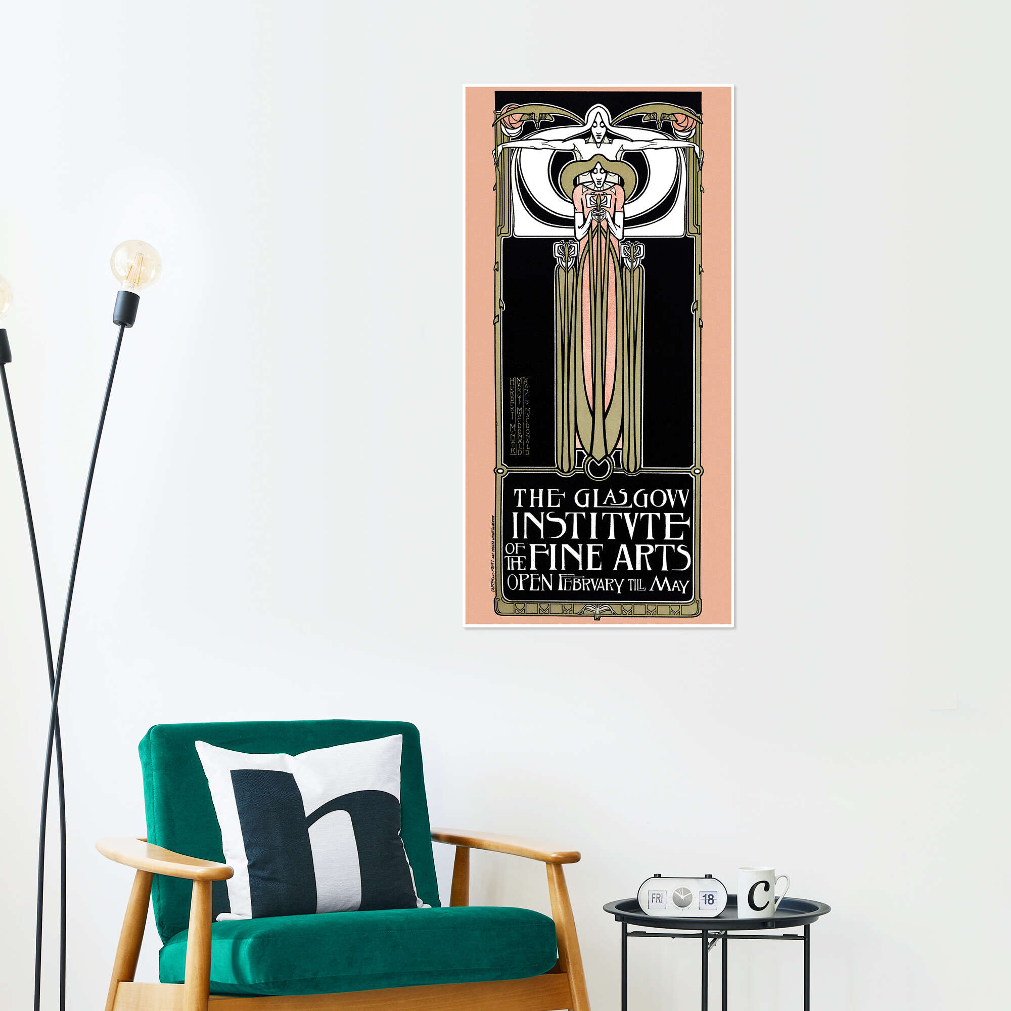 マッキントッシュ『GLASGOW Institute of Fine Arts』 Glasgow Institute of the Fine Arts' by Charles Rennie Mackintosh