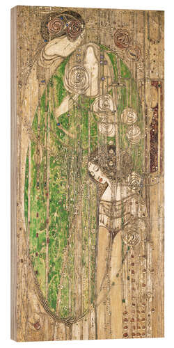 Holzbild O Ye All Ye That Walk in Willow Wood (Detail)