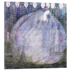 Hartschaumbild Der geheimnisvolle Garten