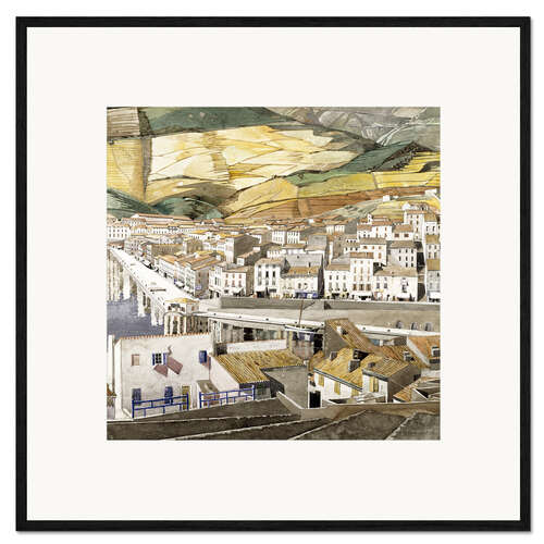Stampa artistica con cornice Port Vendres