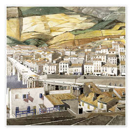 Tableau  Port-Vendres - Charles Rennie Mackintosh
