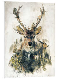 Gallery print Deer nature, surrealism