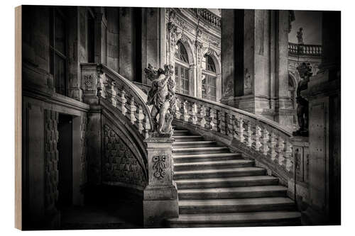 Quadro de madeira Stairs up