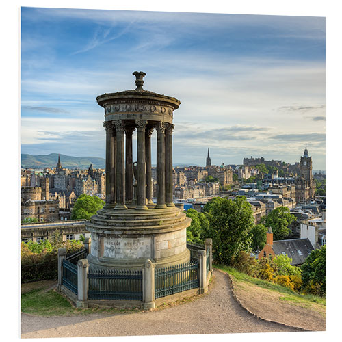 PVC-tavla Edinburgh Scotland View from Calton Hill