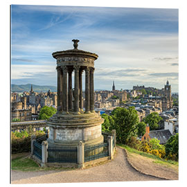 Gallery print Edinburgh Scotland View from Calton Hill