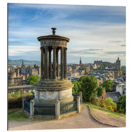 Magnettafel Edinburgh Schottland Blick vom Calton Hill