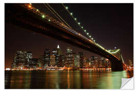 Naklejka na ścianę Manhattan Skyline, New York, United States