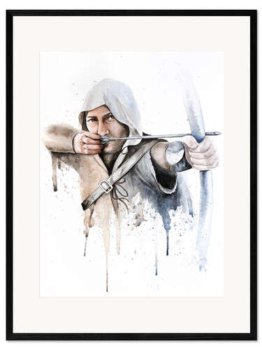 Framed art print Zodiac sign Sagittarius
