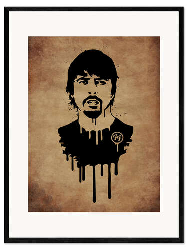 Framed art print FooFighter Vintage