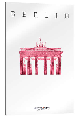 Gallery print City of Berlin Brandenburg Gate