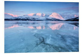 Foam board print Sunrise,Lyngen Alps,Troms,Norway