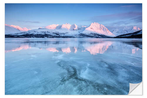 Sticker mural Sunrise,Lyngen Alps,Troms,Norway