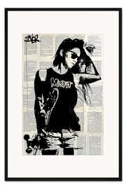 Gerahmter Kunstdruck Anders sein