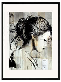 Gerahmter Kunstdruck Vergiss deine Wurzeln nicht