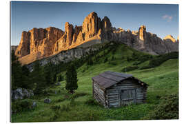 Gallery Print Sonnenaufgang in den Dolomiten