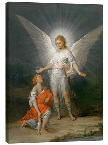 Canvas-taulu Tobias and the Angel