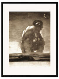 Ingelijste kunstdruk The Colossus I