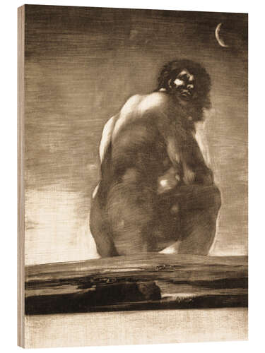 Wood print The Colossus I