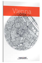 Galleriprint Vienna Map County