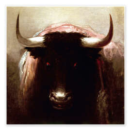 Wall print  Bold bull - Francisco José de Goya