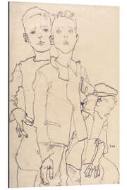 Magnettafel Drei Gassenbuben