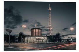 Aluminium print Berlin TV Tower