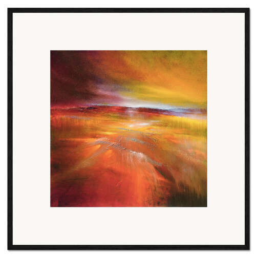 Framed art print harvest