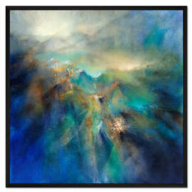 Gerahmter Kunstdruck Über allen Gipfeln