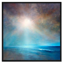 Gerahmter Kunstdruck Kraft und Stille