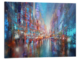 Gallery print the blue city