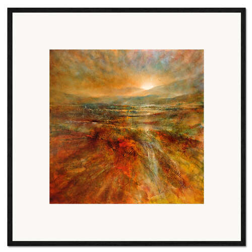 Gerahmter Kunstdruck Sonnenaufgang I