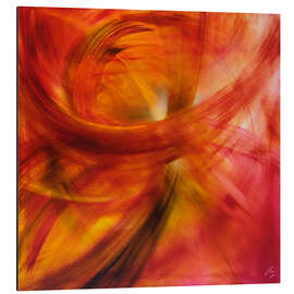 Magnettafel roter Lichtertanz