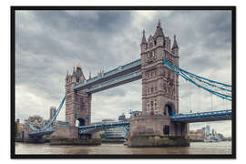 Gerahmter Kunstdruck Tower Bridge