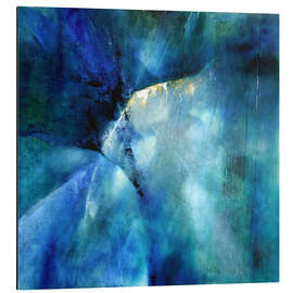 Magnettafel Komposition in blau