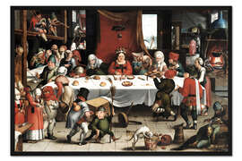 Gerahmter Kunstdruck Burlesque Fest