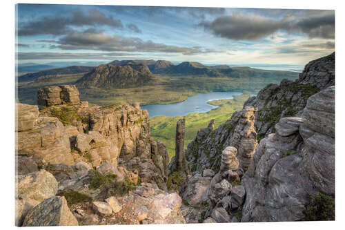 Quadro em acrílico Stac Pollaidh in Scotland