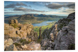 Foam board print Stac Pollaidh in Scotland