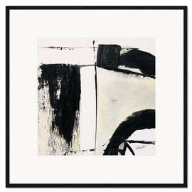 Gerahmter Kunstdruck Modern Abstrakt
