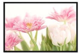 Gerahmter Kunstdruck Duftig