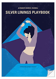 Selvklebende plakat Silver Linings Playbook