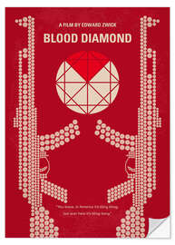 Naklejka na ścianę Blood Diamond