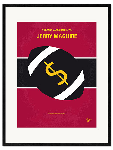 Gerahmter Kunstdruck Jerry Maguire